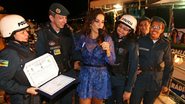 Ivete recebe homenagem da polícia militar em Sergipe - Fred Pontes / Divulgação