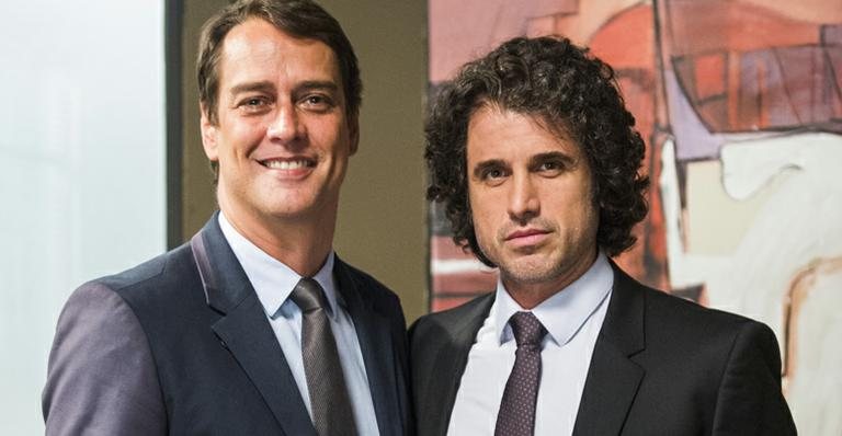 Eron (Marcello Antony) e André (Eriberto Leão) - TV Globo / João Miguel Júnior