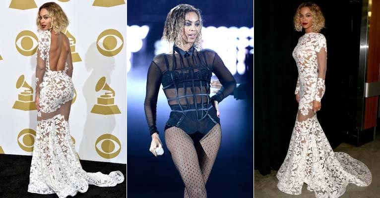 A boa forma de Beyoncé no Grammy - Getty Images