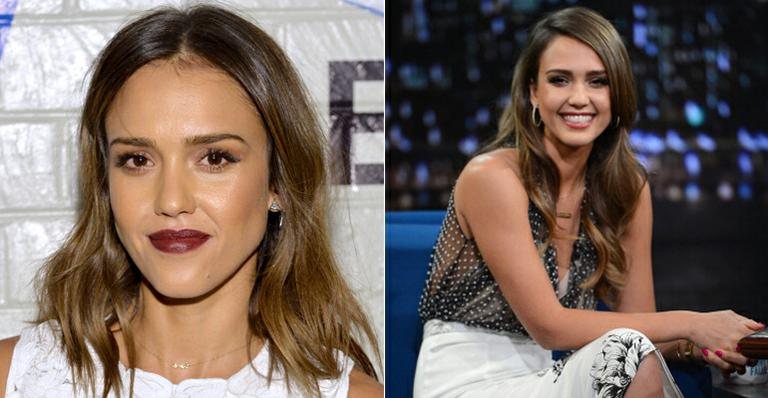 Jessica Alba é a mais nova adepta do long bob - Foto-montagem