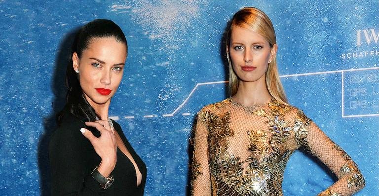 Adriana Lima e Karolina Kurkova - David M. Benett/Getty Images