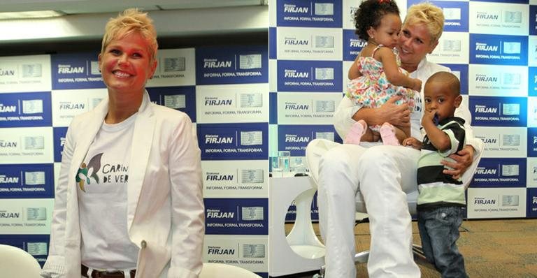 Xuxa em evento no Rio de Janeiro - Anderson Borde / AgNews