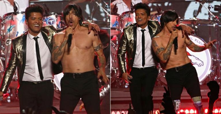 Bruno Mars e Anthony Kiedis - Getty Images