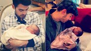 Joe e Nick Jonas com a sobrinha Alena Rose - Instagram/Reprodução