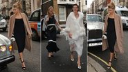 Cara e Poppy Delevingne no casamento de Chloe - AKM-GSI / AKM-GSI