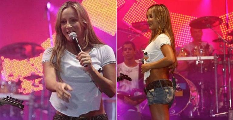 Claudia Leitte exibe barriga chapada poucas semanas após o nascimento de seu primeiro filho, Davi - Divulgação