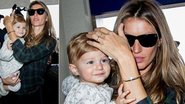 Com a cara da mãe, filha de Gisele Bündchen posa sorridente para fotógrafos - AKM-GSI/Splash