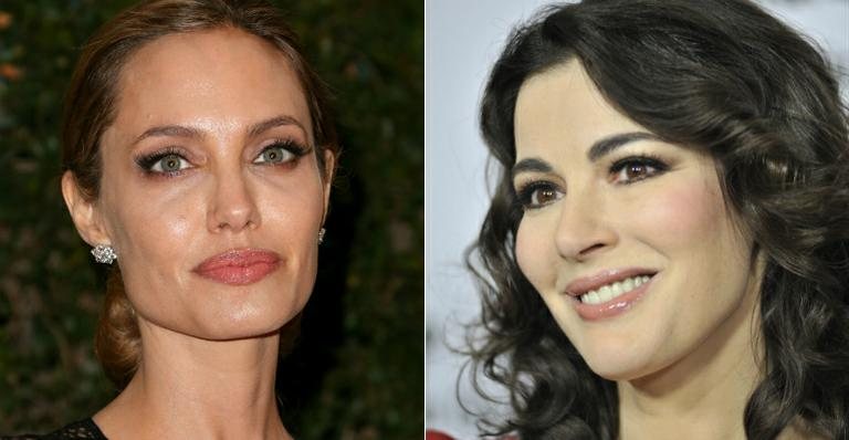 Angelina Jolie e Nigella Lawson - Getty Images