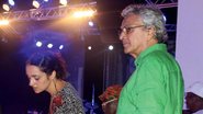 Caetano Veloso e Luana Moussallem - Fred Pontes/Photo Rio News