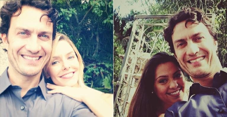 Gabriel Braga Nunes com Bianca Rinaldi e Polliana Aleixo - Instagram/Reprodução