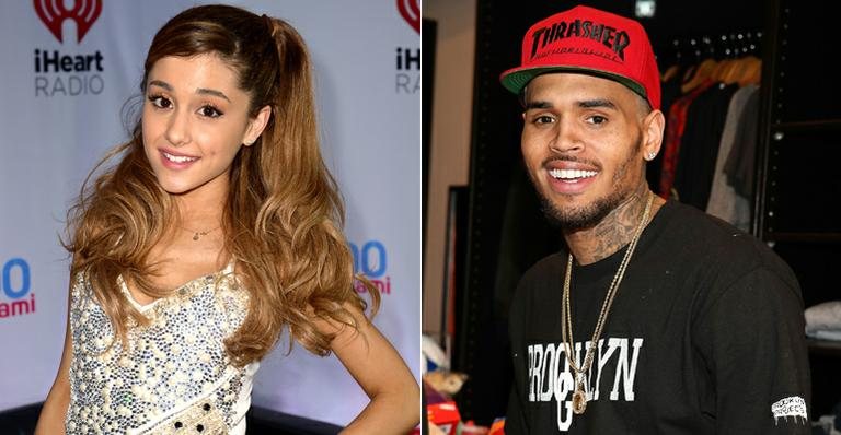 Ariana Grande e Chris Brown - Getty Images