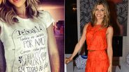 Grazi usa camiseta com mensagem de amor e publica foto no Instagram - Foto-montagem