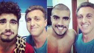 Caio Castro muda o visual - Instagram Luciano Huck/Reprodução