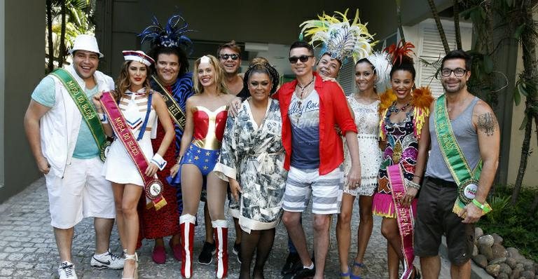 Famosos se divertem no 'Bloco da Preta' no Rio de Janeiro - Felipe Panfili/AgNews