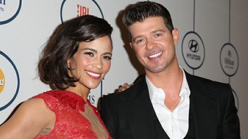 Cantor Robin Thicke luta para salvar seu casamento com Paula Patton - Getty Images