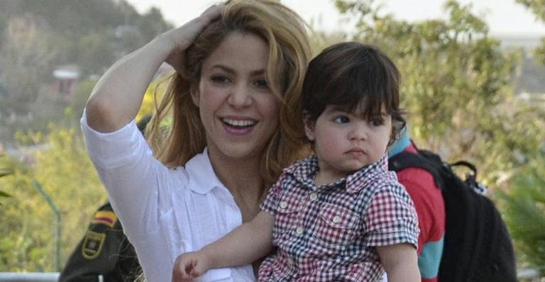 Shakira com Milan - AKM-GSI / AKM-GSI