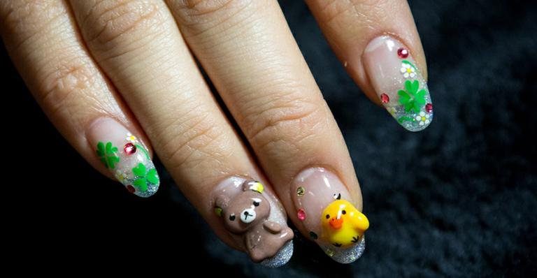 Unhas decoradas divertidas com mangás e animes - Getty Images