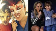 Claudia Leitte e o filho Davi - Reprodução / Facebook; Edgar de Souza; Gilberto Silva