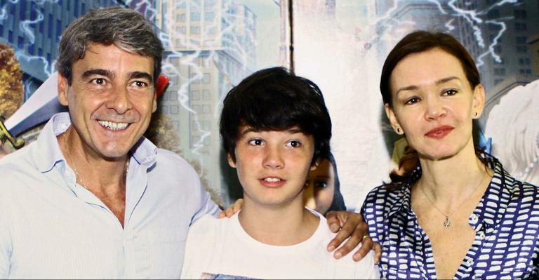 Alexandre Borges, Miguel e Julia - Rafael Mesquita/Photo Rio News