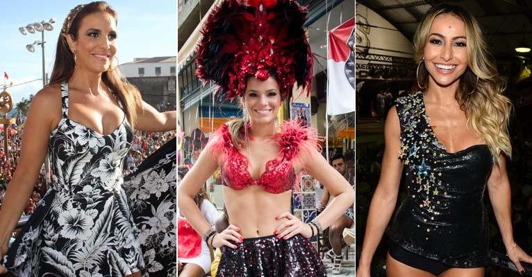 Ivete Sangalo, Bruna Marquezine e Sabrina Sato - AgNews/Foto Rio News/Divulgação/Globo