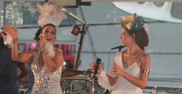 Vanessa da Mata dança 'Lepo Lepo' com Ivete Sangalo - Derick Abreu/ AGNews