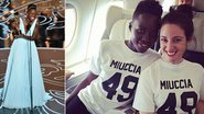 Lupita Nyong’o: homenagem divertida à Miuccia Prada - Foto-montagem