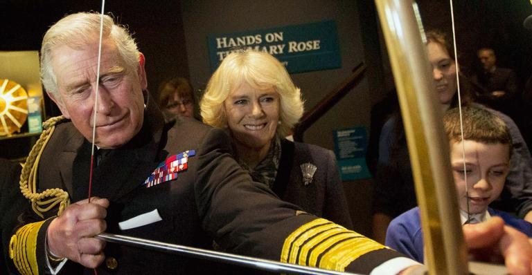 Príncipe Charles visita museu Mary Rose - Dan Kitwood/ Reuters