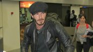 David Beckham chega ao Brasil para o desfile das campeãs - Gabriel Reis e André Freitas / AgNews