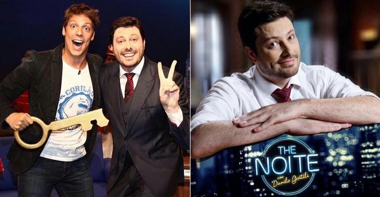 Danilo Gentili coloca 'The Noite' no mesmo nível dos late shows norte-americanos - Divulgação/SBT/Instagram