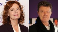 Susan Sarandon e David Bowie - Getty Images