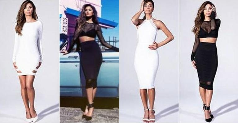 Nicole Scherzinger lança coleção de roupas - Reprodução/ Instagram @missguidedcouk