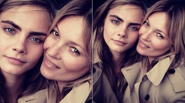 Cara Delevingne e Kate Moss - Reprodução/ Instagram