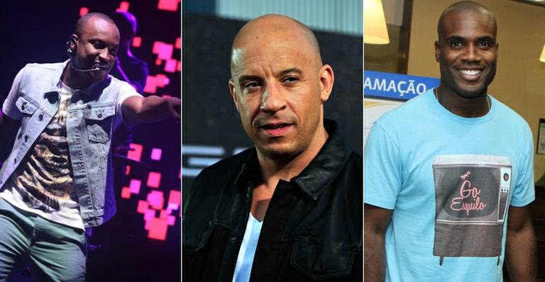 No dia do careca, veja 10 famosos que fazem sucesso entre as mulheres - Foto-montagem