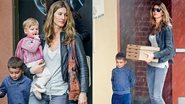 Gisele Bündchen e filhos - AKM-GSI/AKM-GSI