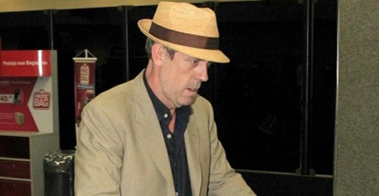 Hugh Laurie no Brasil - Delson Silva e Gabriel Reis / AgNews