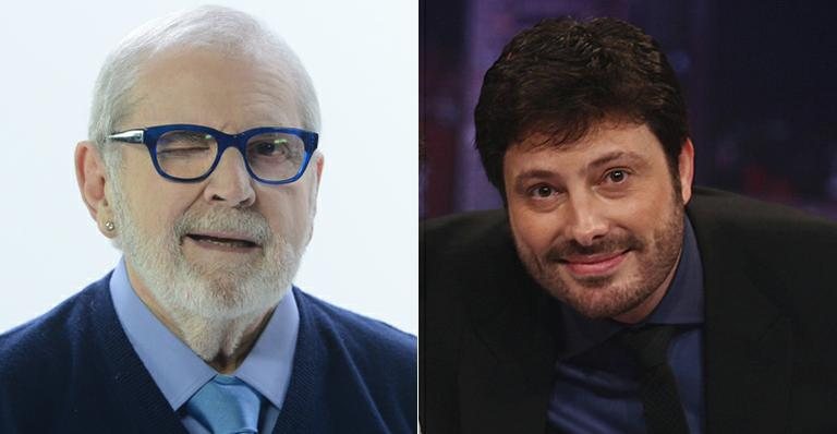 Jô Soares e Danilo Gentili - Zé Paulo Cardeal/TV Globo e Roberto Nemanis/SBT