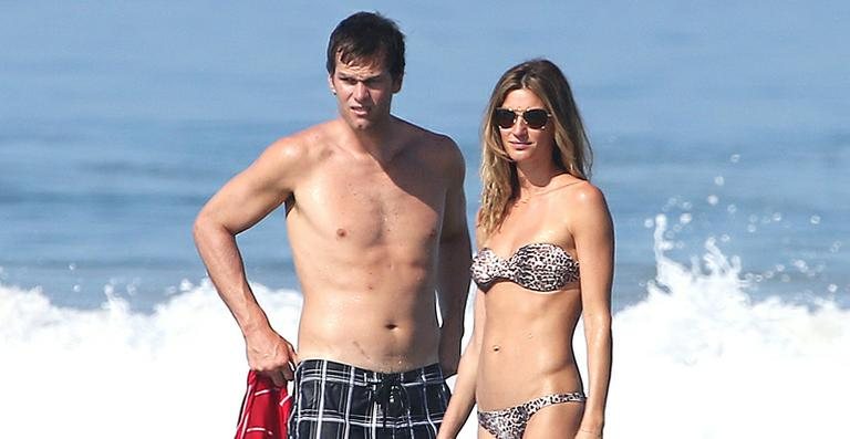 Tom Brady e Gisele Bündchen - AKM-GSI/AKM-GSI