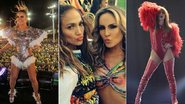 Claudia Leitte e Jennifer Lopez - Fotomontagem