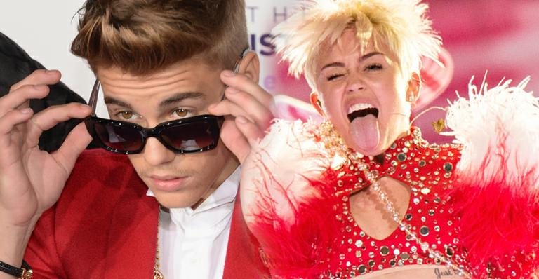 Bieber e Cyrus - bieber e cyrus