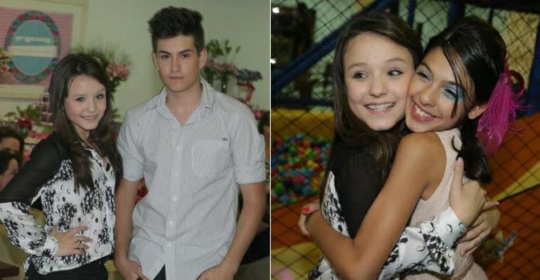 Larissa Manoela com Matheus Chequer e Fernanda Concon - Leo Franco/Agnews