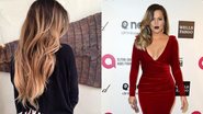 Khloe Kardashian desfila com os cabelos mais claros - Reprodução/ Instagram/ getty Image