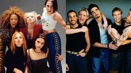 Spice Girls e Backstreet Boys - Reprodução