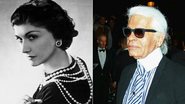 Chanel e Karl - Fotomontagem