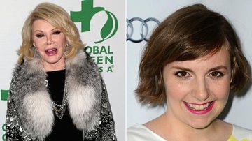 Joan Rivers e Lena Dunham - Getty Images