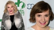 Joan Rivers e Lena Dunham - Getty Images