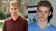 Justin Timberlake entrou em balada nos anos 90 com identidade de James Van Der Beek - Divulgação/Arquivo