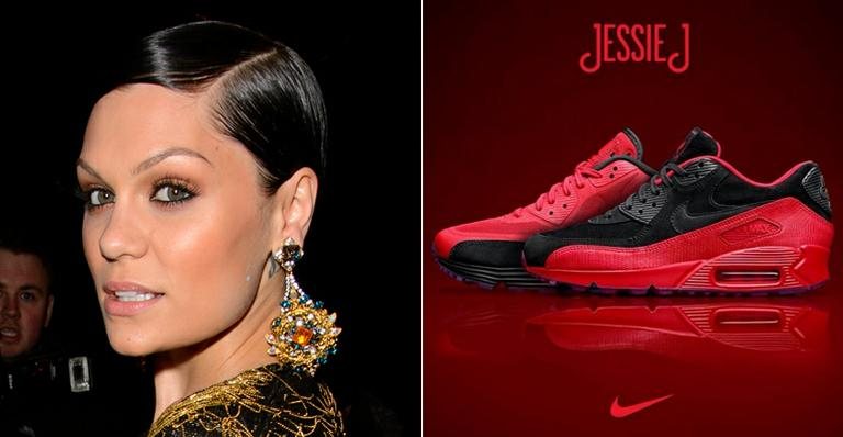 Jessie J e Nike - Reprodução Instagram / Getty Images