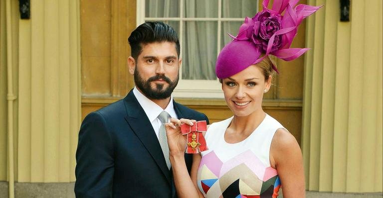 Katherine Jenkins e Andrew Levitas - John Stillwell/Reuters