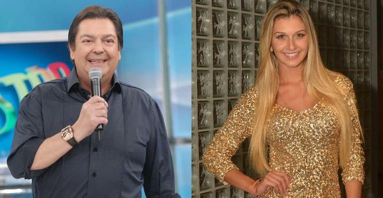 Faustão e Tatiele Polyana - Divulgação/ Globo