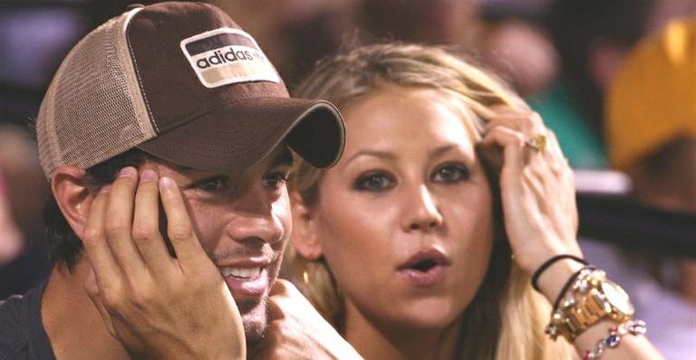 Anna Kournikova e E Enrique Iglesias - Getty Images